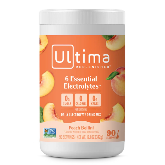Peach Bellini Mocktini Daily Electrolyte Drink Mix