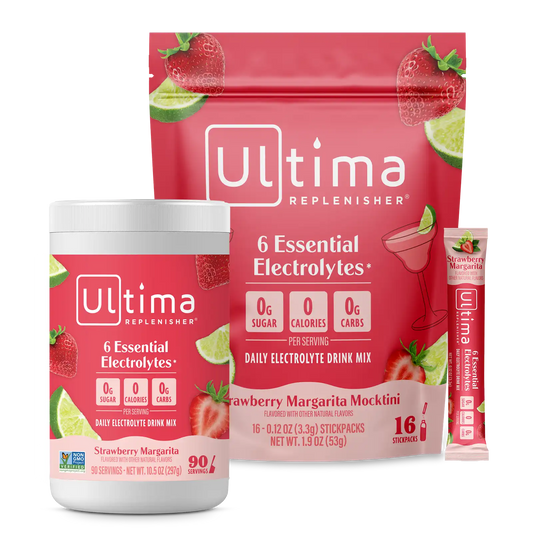 Strawberry Margarita Mocktini Daily Electrolyte Drink Mix